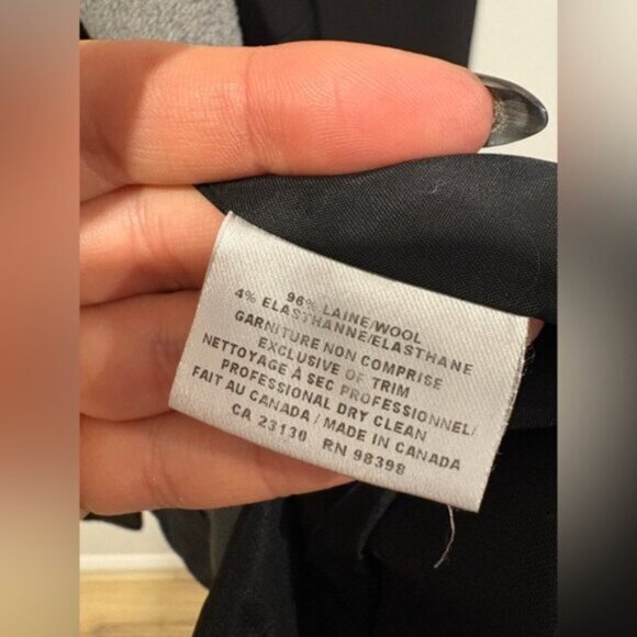 Judith and Charles BLAZER - Leather/Wool/Cotton Blend - Picture 10 of 14